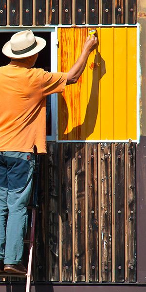 peinture de chalet à Orchies